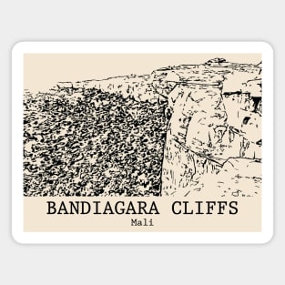 Bandiagara Cliffs - Mali Magnet